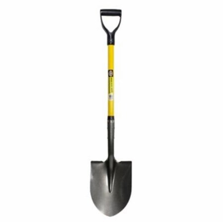 Howard Berger Round Point Shovel With 29 in L Fiberglass D-Handle SVDR42